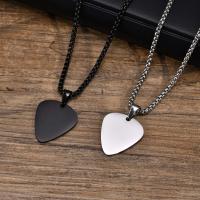 Stainless Steel Jewelry Necklace, 304 Stainless Steel, Vacuum Ion Plating, fashion jewelry & Unisex & different styles for choice, more colors for choice, 25.50x29.40mm, Length:Approx 23.62 Inch, Sold By PC