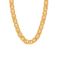 Titanstahl Halskette, mit Verlängerungskettchen von 1.97inch, Modeschmuck & für Frau, keine, 6mm, Länge ca. 15.75 ZollInch, verkauft von PC