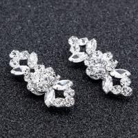Jewelry Accessories Zinc Alloy fashion jewelry & for woman & with rhinestone nickel lead & cadmium free Sold By Pair