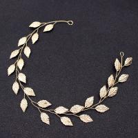 Headband, Iron, Leaf, fashion jewelry & for woman, more colors for choice, nickel, lead & cadmium free, 350mm, Sold By PC