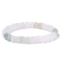 Gemstone Bracelets, Ice Jade, Bamboo, fashion jewelry & for woman, 12x8mm, Length:Approx 18 cm, Sold By PC