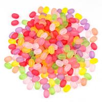Spacer Beads Jewelry, Acrylic, DIY & frosted, mixed colors, 11x2mm, Hole:Approx 2mm, Approx 100/Bag, Sold By Bag