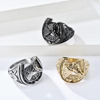Edelstahl Ringe, 304 Edelstahl, poliert, Modeschmuck & verschiedene Größen vorhanden & für den Menschen, keine, frei von Nickel, Blei & Kadmium, 20mm, verkauft von PC