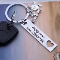 Edelstahl-Schlüssel-Verschluss, 304 Edelstahl, Modeschmuck, frei von Nickel, Blei & Kadmium, verkauft von PC