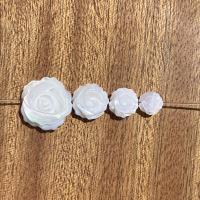 Natural Seashell Beads Trochus Rose Carved DIY Sold By PC