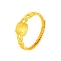 Brass δάχτυλο του δακτυλίου, Ορείχαλκος, κοσμήματα μόδας & για τη γυναίκα, νικέλιο, μόλυβδο και κάδμιο ελεύθεροι, 8.2mm, Sold Με PC