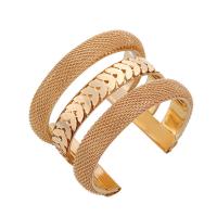 Stainless Steel Bangle 304 Stainless Steel plated fashion jewelry & for woman golden Sold By PC