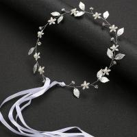 Headband Zinc Alloy with Plastic Pearl fashion jewelry & for woman & with rhinestone nickel lead & cadmium free 360mm Sold By PC