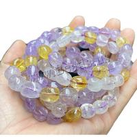 Quartz Bracelets, Ametrine, polished, fashion jewelry & different size for choice & for woman, mixed colors, Length:Approx 18 cm, Sold By PC