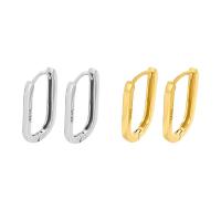 925 Sterling Silver Lever Back Earring, plated, fashion jewelry & for woman, more colors for choice, 18mm, Sold By Pair