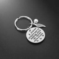 Stainless Steel Key Clasp 304 Stainless Steel fashion jewelry nickel lead & cadmium free 30mm Sold By PC