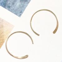 Zinc Alloy Earring Findings DIY golden nickel lead & cadmium free Sold By Pair