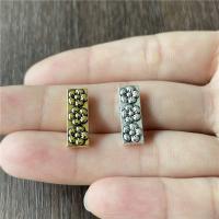 Zinc Alloy Spacer Beads Rectangle plated vintage & DIY nickel lead & cadmium free Sold By Bag