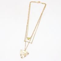 Zinc Alloy Jewelry Necklace with Resin three layers & fashion jewelry & for woman nickel lead & cadmium free Length Approx 18.5 Inch Approx 20.86 Inch Approx 22.83 Inch Sold By PC