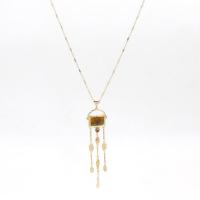 Zinc Alloy smykker halskæde, med Resin, mode smykker & for kvinde, nikkel, bly & cadmium fri, Længde Ca. 27.55 inch, Solgt af par