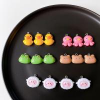 Resin Pendant, Animal, DIY & different styles for choice, more colors for choice, Approx 100PCs/Bag, Sold By Bag