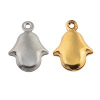 Stainless Steel Pendants, 304 Stainless Steel, plated, DIY, more colors for choice, 14x10x3mm, Hole:Approx 1mm, 50PCs/Lot, Sold By Lot