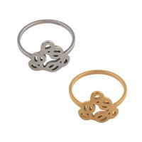 Stainless Steel Finger Ring, 304 Stainless Steel, plated, Unisex, more colors for choice, US Ring Size:6.5, 10PCs/Lot, Sold By Lot