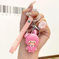 Soft PVC Key Clasp with Zinc Alloy fashion jewelry & multifunctional  Sold By PC