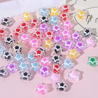 Lampwork Beads, Star, DIY & enamel, more colors for choice, 13mm, Sold By PC