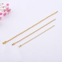Iron Tag Chain, gold color plated, DIY & different size for choice, golden, Sold By PC
