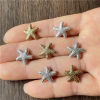 Zinc Alloy Spacer Beads Starfish plated vintage & DIY nickel lead & cadmium free Sold By Bag