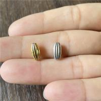 Tibetan Style Spacer Beads, plated, vintage & DIY, more colors for choice, nickel, lead & cadmium free, 5x10mm, Sold By Bag