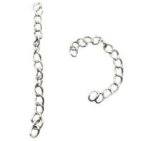 Stainless Steel Extender Chain, 304 Stainless Steel, machine polishing & different size for choice, Sold By Strand