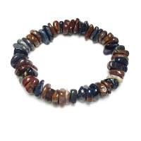 Bracelets de pierres précieuses, Pietersite Pietersite, style folk & unisexe, Longueur:Environ 38 cm, Vendu par PC