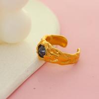Ring Finger Titantium stali, ze Kryształ, biżuteria moda & różnej wielkości do wyboru, dostępnych więcej kolorów, bez zawartości niklu, ołowiu i kadmu, sprzedane przez PC