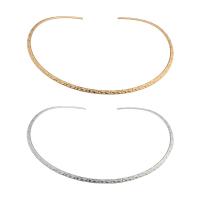 304 Stainless Steel Collar, Vacuum Ion Plating, fashion jewelry & for woman, more colors for choice, 138x146x2mm, Sold By PC