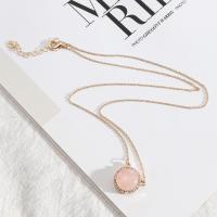 Zinc Alloy Jewelry Necklace fashion jewelry & for woman nickel lead & cadmium free Length Approx 18.5 Inch Sold By PC