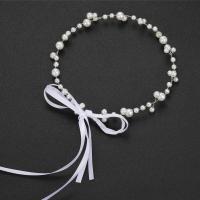 Headband Iron with Plastic Pearl fashion jewelry & for woman nickel lead & cadmium free 350mm Sold By PC