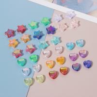 Acrylic Jewelry Beads, DIY & different styles for choice, more colors for choice, Approx 10PCs/Bag, Sold By Bag