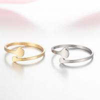 Палец кольцо из нержавеющей стали, Нержавеющая сталь 304, ювелирные изделия моды & Женский, Много цветов для выбора, 17mm, продается PC