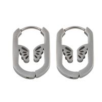 Stainless Steel Lever Back Earring 304 Stainless Steel Butterfly plated for woman original color Sold By Pair