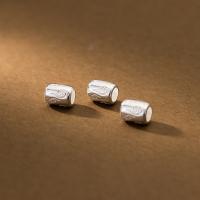 925 Sterling Silber Perlen, 925er Sterling Silber, Modeschmuck & DIY, keine, frei von Nickel, Blei & Kadmium, 7.5x9.5mm,4.8mm, verkauft von PC
