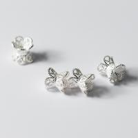 Perles en argent sterling 925, bijoux de mode & DIY, plus de couleurs à choisir, protéger l'environnement, sans nickel, plomb et cadmium, 6x6mm,1.8mm, Vendu par PC