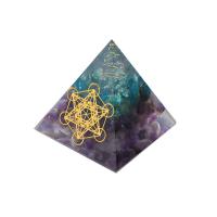 Amethyst Pyramid Decoration, Pyramidal, Unisex, 50x50mm, Sold By PC