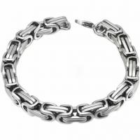 Titanium Steel Bracelet polished & for man original color Sold By PC