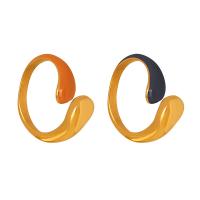 Titan Edelstahl Ringe, Titanstahl, Modeschmuck & für Frau & Emaille, keine, Größe:7, verkauft von PC