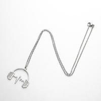 Stainless Steel Jewelry Necklace 304 Stainless Steel plated fashion jewelry & for woman Sold Per Approx 17.72 Inch Strand