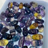 Ювелирные подвески из драгоценных камней, Красочные флюорита, DIY, разноцветный, 27.30mm, продается PC