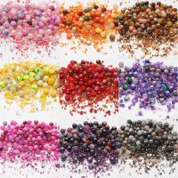 Spacer Beads Jewelry, Glass Beads, with Seedbead, DIY, more colors for choice, 8mm, Approx 545PCs/Bag, Sold By Bag