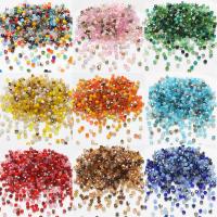 Spacer Beads Jóias, Contas de vidro, DIY, Mais cores pare escolha, 4mm, Aprox 200PCs/Bag, vendido por Bag