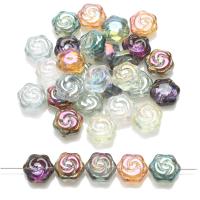 Spacer Beads Jewelry Glass Beads Rose DIY 16mm Approx Sold By Bag