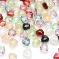 Gioielli Spacer Beads, Perle di vetro, Cuore, DIY, nessuno, 8mm, Appross. 50PC/borsa, Venduto da borsa