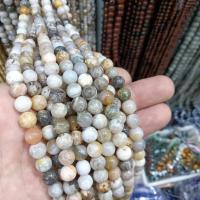 Agate Beads, Bamboo Agate, Round, DIY, more colors for choice, Sold By Strand