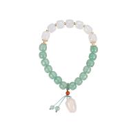 Pedra natural pulseira, joias de moda & para mulher, comprimento Aprox 6.7 inchaltura, vendido por PC