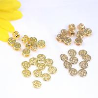 Brass Spacer Beads, plated, fashion jewelry & DIY & different size for choice, more colors for choice, 30PCs/Bag, Sold By Bag